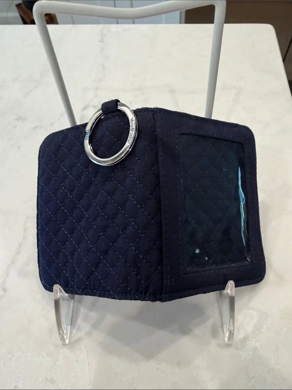 Vera Bradley compact navy